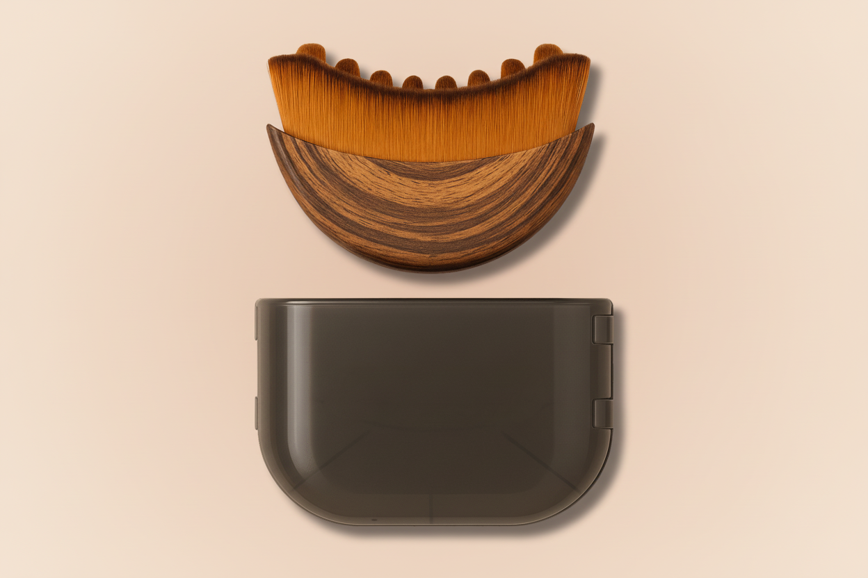 Lymphatic Drainage Face Brush for De-Puffing, Lifting & Facial Contouring