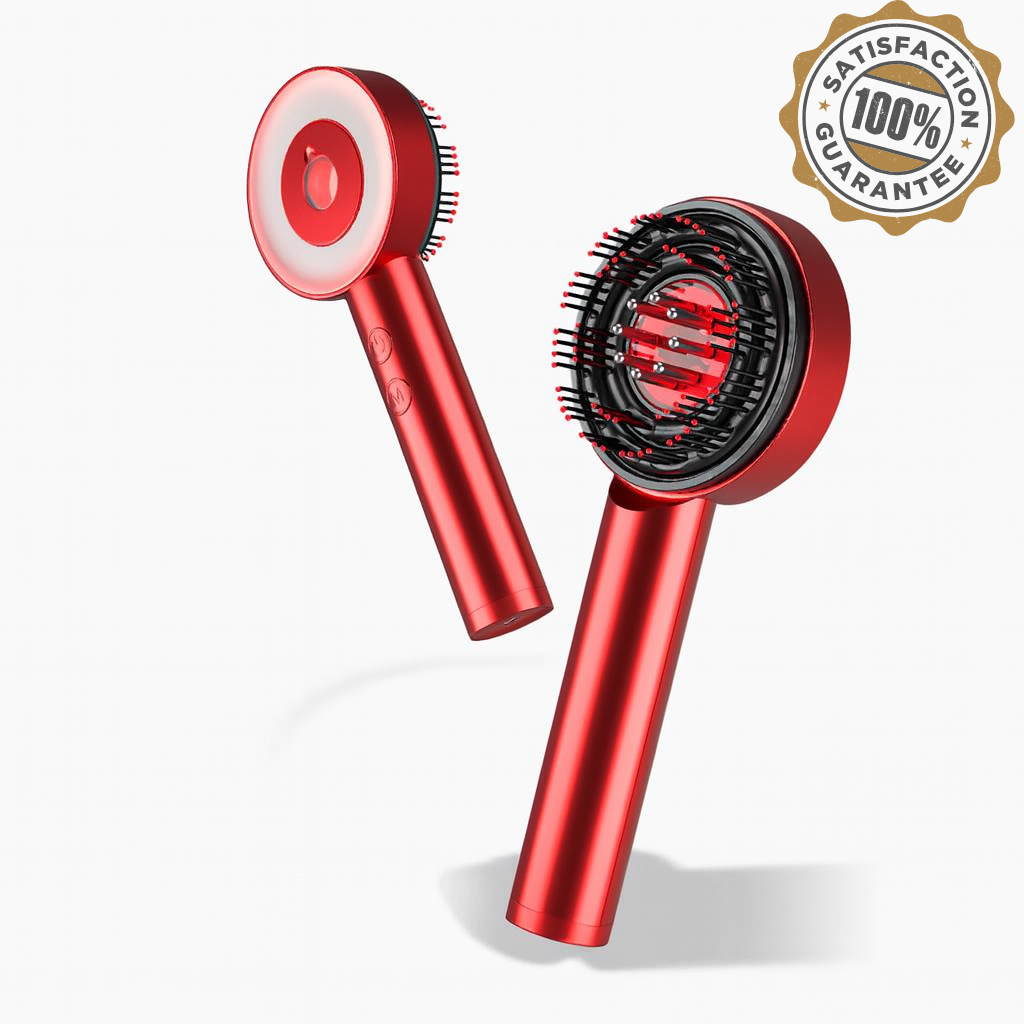 لومورا فرشاة استعادة الشعر الطبيعية 3 في 1 | مدلك فروة الرأس