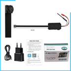 LuminaGuard 4K Indendørs Kamera med Skjult Minioptager og WiFi