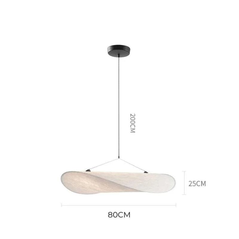 Lyria | Chip-formet Blad Lysekrone