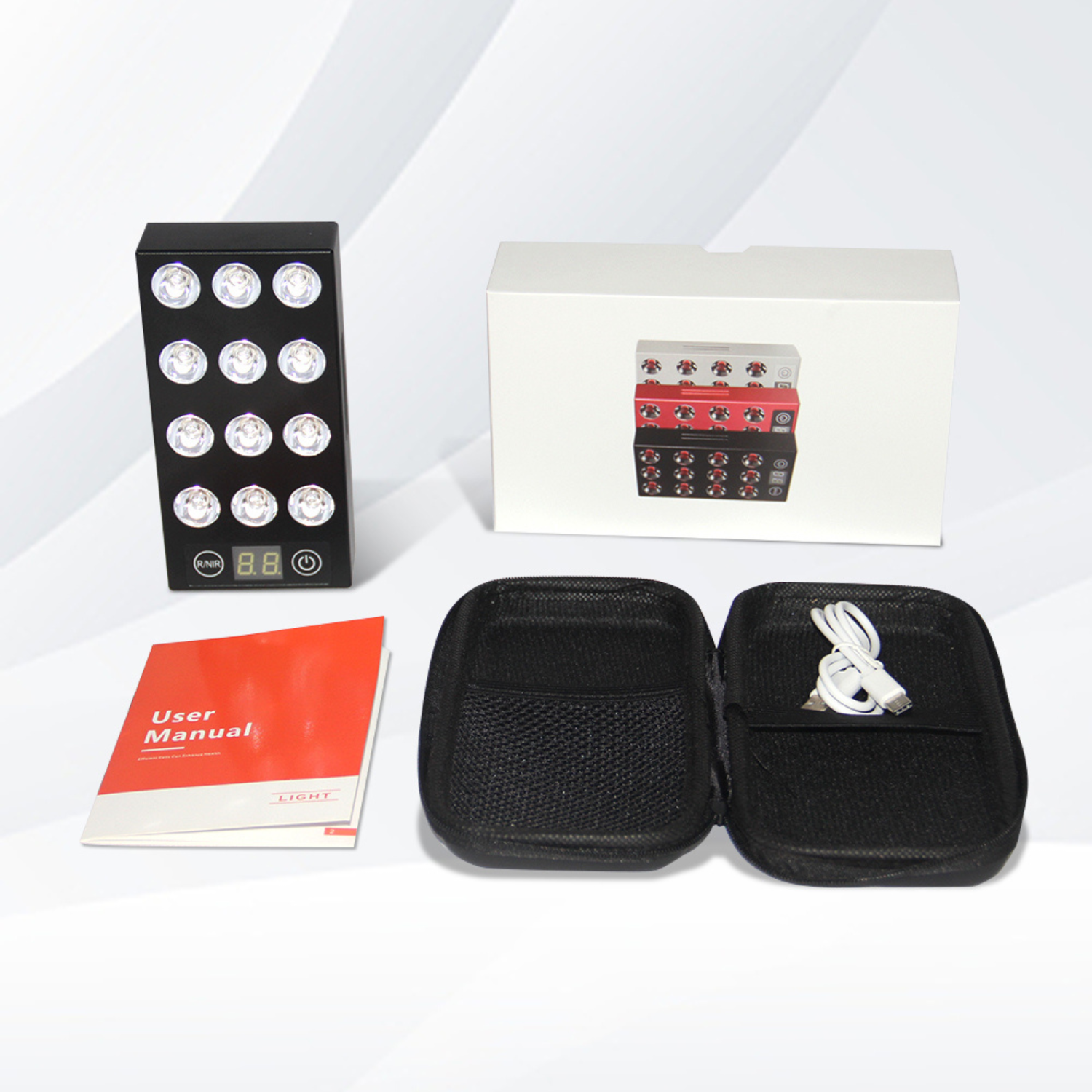 NovaRay Mini panel vörös és infravörös fényterápia otthon