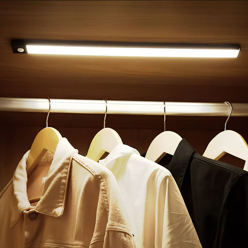 Motion Activated Wireless LED Closet Light For Under Cabinet Use