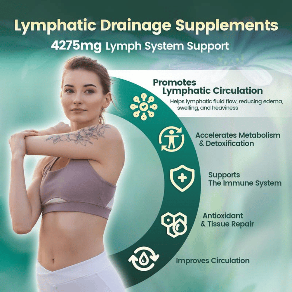 Complexe naturel de drainage lymphatique pour le bien-être quotidien