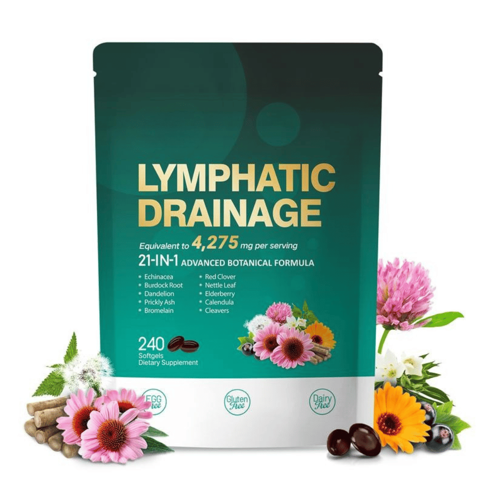 Complexe naturel de drainage lymphatique pour le bien-être quotidien