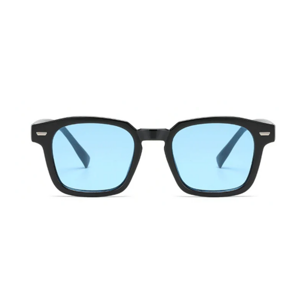 Obsidian farvede solbriller med UV400-beskyttelse til daglig brug