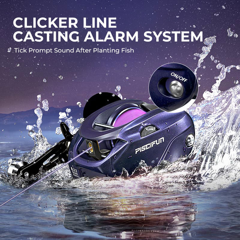 بِتبروفاك 400 موديل بكرة صيد بالمياه المالحة والعذبة مع نقر الطُعم