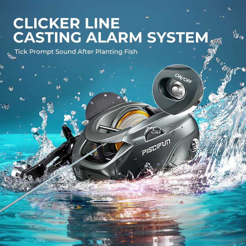 بِتبروفاك 400 موديل بكرة صيد بالمياه المالحة والعذبة مع نقر الطُعم