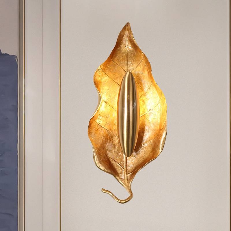 مصباح حائطي أنيق بإضاءة LED مع مصباح حائطي محيط عصري