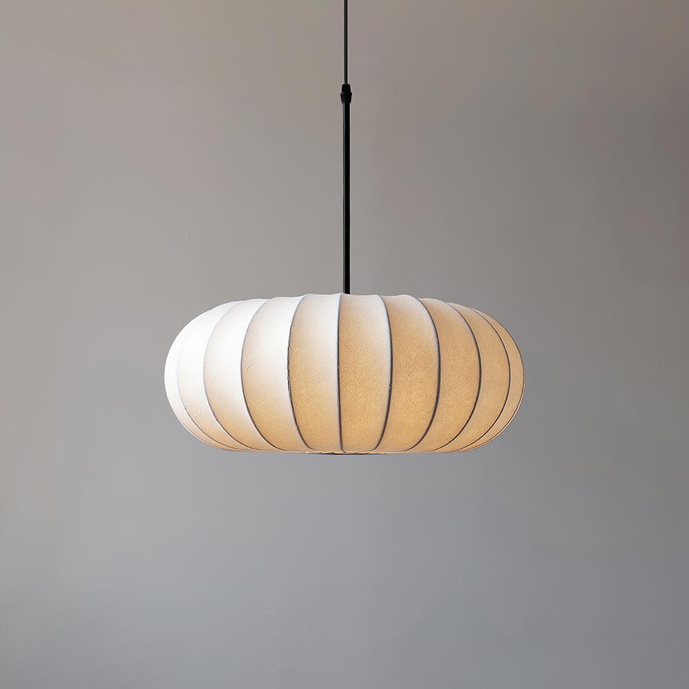 Kisara Wabi Sabi Pendelleuchte für rustikale Räume mit Holz