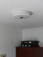 Valeron LED Ceiling Light Fixture Vintage Art Deco Style