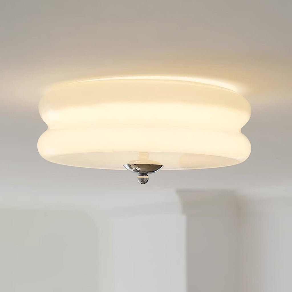 Valeron LED Ceiling Light Fixture Vintage Art Deco Style