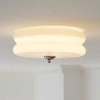 Valeron LED Ceiling Light Fixture Vintage Art Deco Style