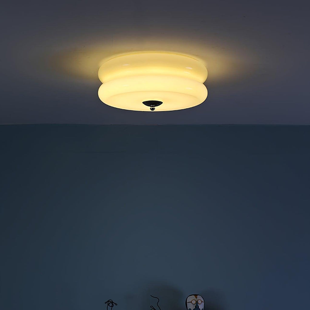 Valeron LED Ceiling Light Fixture Vintage Art Deco Style