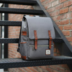 Vintage Oxford Women's Backpack With Water-Repellent Fabric For Travel And Study