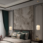 Mat glaspendel til moderne loftslampe