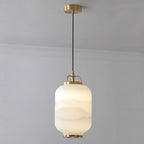 Mat glaspendel til moderne loftslampe