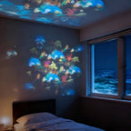 LED Projector Light with Dynamic Ocean Wave Projection for a Relaxing Atmosphere