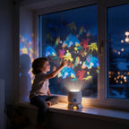LED Projector Light with Dynamic Ocean Wave Projection for a Relaxing Atmosphere