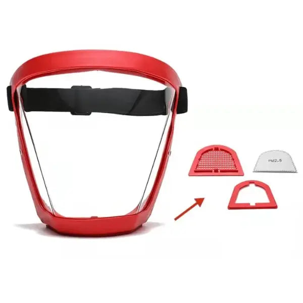 Full Face Shield Mask with Anti-Fog Function