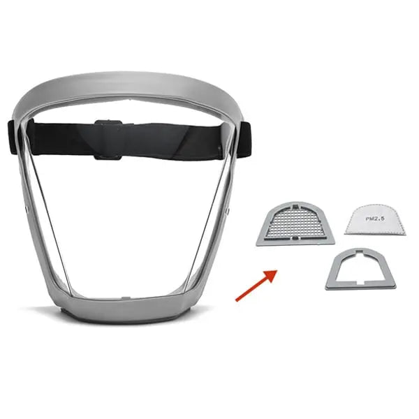Full Face Shield Mask with Anti-Fog Function