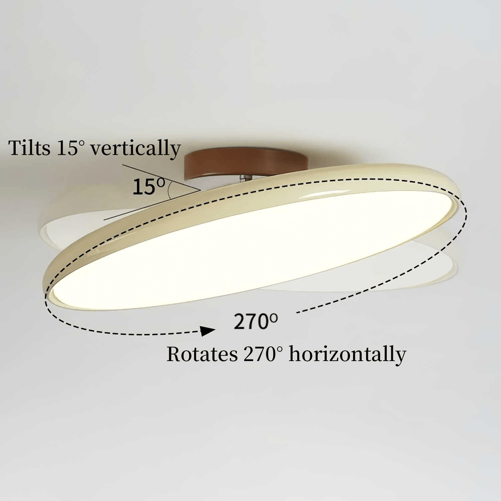 NylaGlow Colorful Adjustable Overhead Light For Bedroom