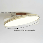 NylaGlow Colorful Adjustable Overhead Light For Bedroom