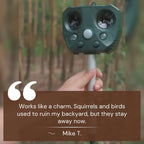 GardenSentinel Ultralyd Udendørs Fugle- og Skadedyrsafviser