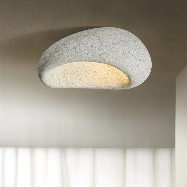 WabiSabiGlow – Handmade Wabi-Sabi Ceiling Light