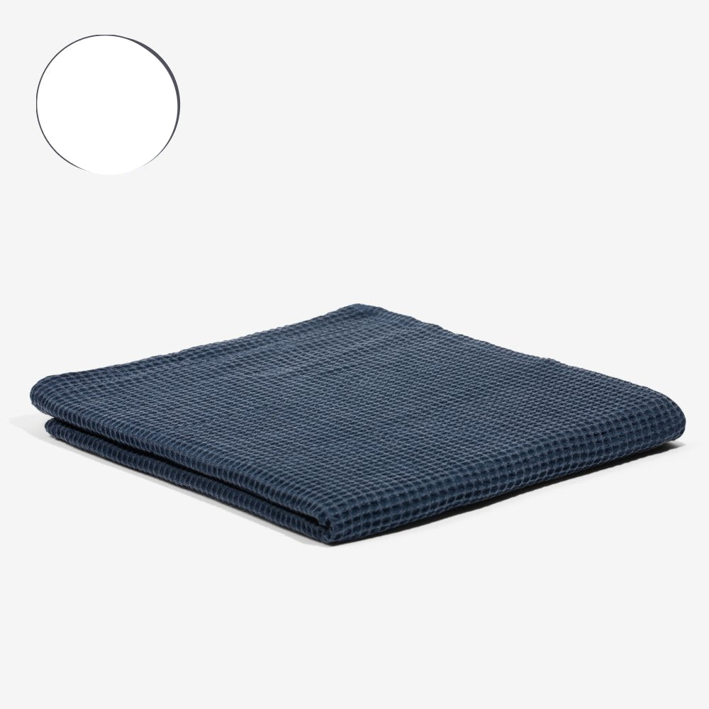 SereneBamboo Bløde Vaffel Spa Håndklæder 2-Pak Øko-venlige