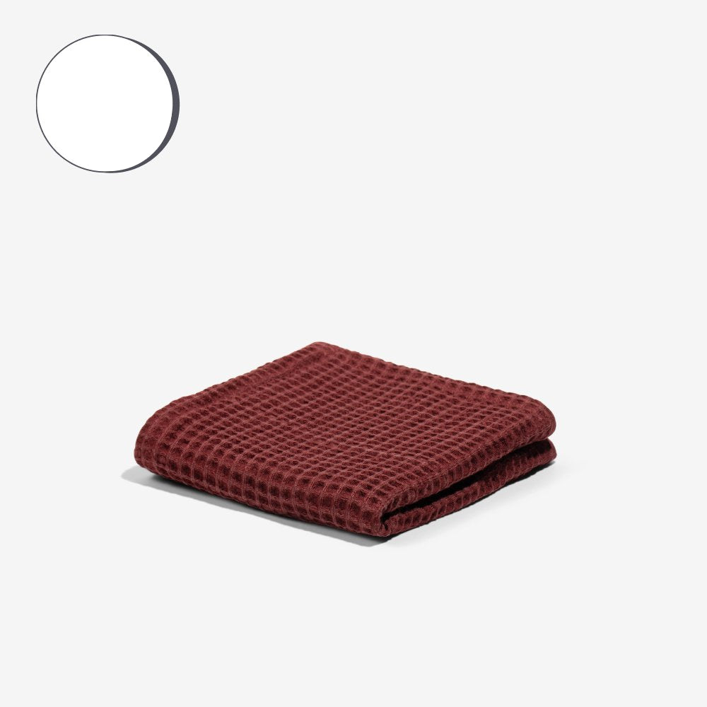 SereneBamboo Bløde Vaffel Spa Håndklæder 2-Pak Øko-venlige