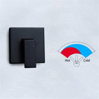 Aureli | Falra szerelhető egyszelepes fürdőszobai mosdócsaptelep | Petprovac