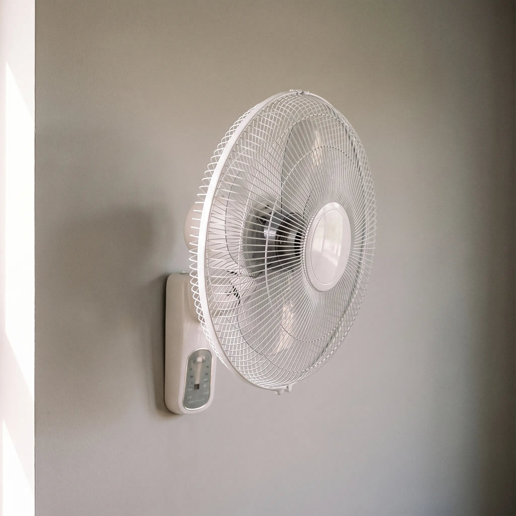 Nástěnný oscilující ventilátor s dálkovým ovládáním - Zirkura