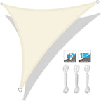 UV-protective sunshade sail for terrace, yard & garden