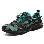 Trail-Ready Hiking Shoes With Breathable Cushioned Support And Water-Resistant Upper