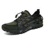 Trail-Ready Hiking Shoes With Breathable Cushioned Support And Water-Resistant Upper