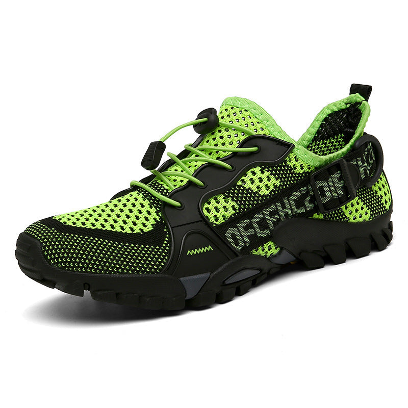 Trail-Ready Hiking Shoes With Breathable Cushioned Support And Water-Resistant Upper