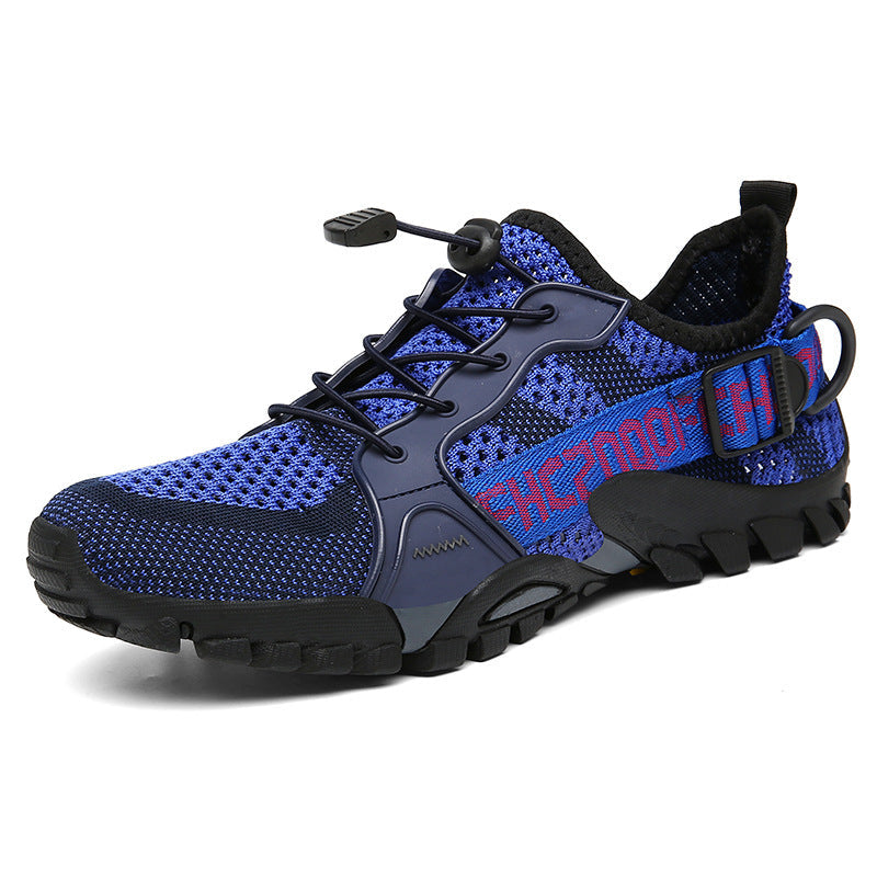 Trail-Ready Hiking Shoes With Breathable Cushioned Support And Water-Resistant Upper
