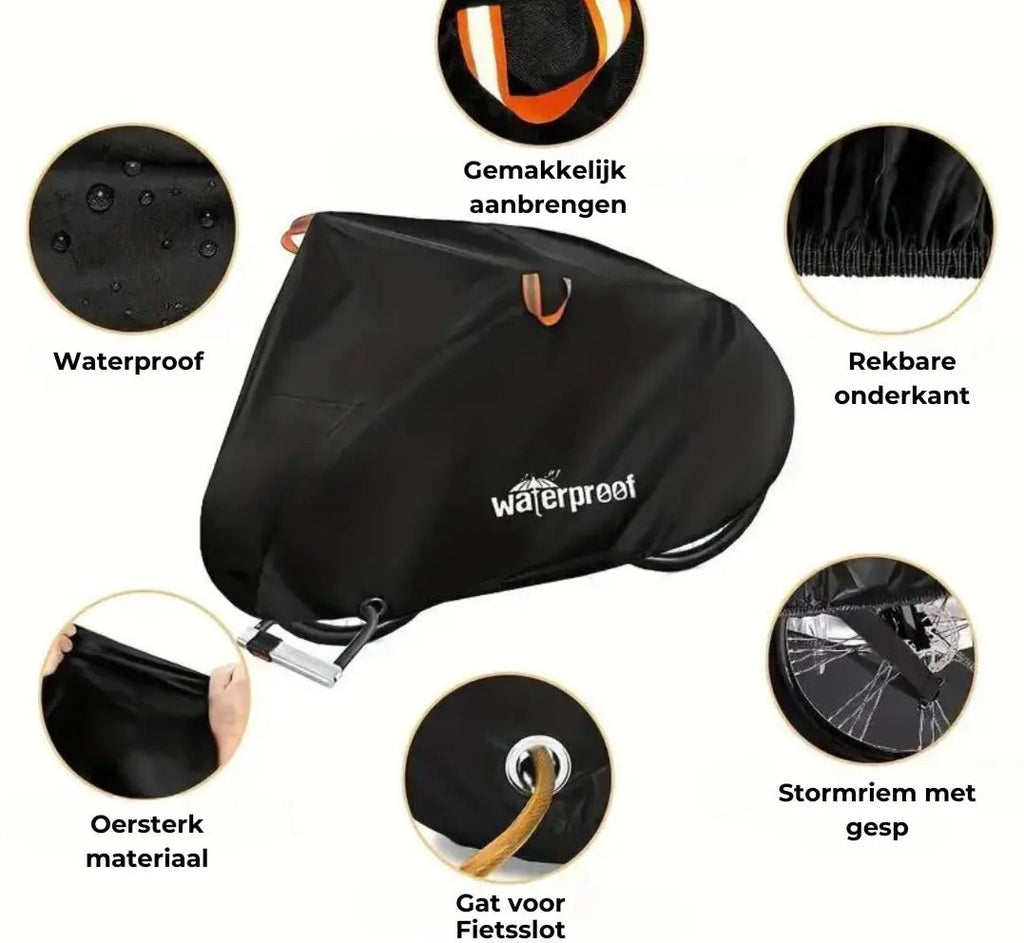 Weatherguard celoroční 3vrstvá nepromokavá plachta na kolo pro elektrokola