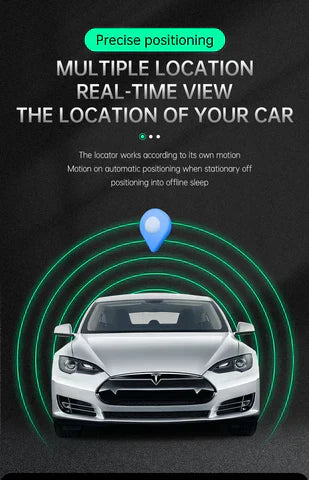 AeroTrace Nano køretøjs-GPS-tracker med realtidslokalisering og magnetisk montering