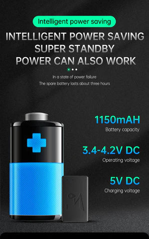 AeroTrace Nano køretøjs-GPS-tracker med realtidslokalisering og magnetisk montering