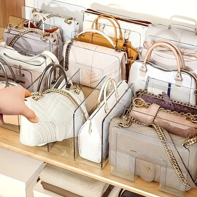 Clear Acrylic Purse Shelves And Organizer For Handbags