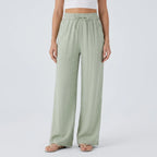 Wide-Leg Casual Pants - Peggy