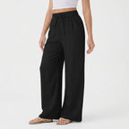 Wide-Leg Casual Pants - Peggy