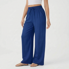 Wide-Leg Casual Pants - Peggy