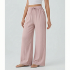 Wide-Leg Casual Pants - Peggy