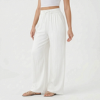 Wide-Leg Casual Pants - Peggy