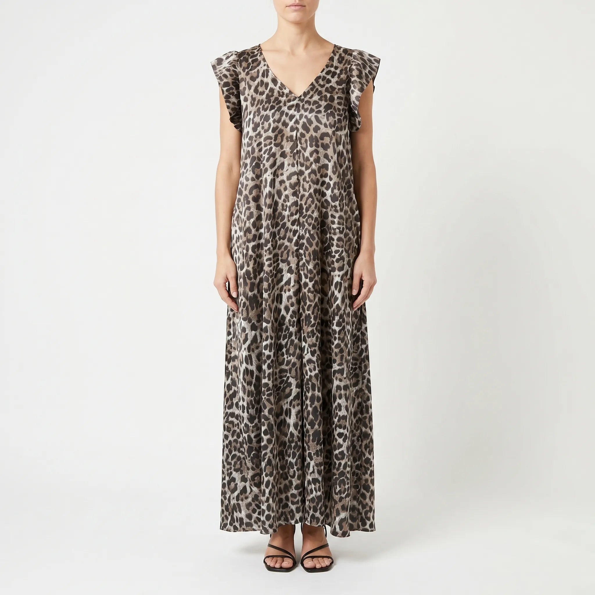 Wide-Leg Leopard-Print Jumpsuit - Sabrina