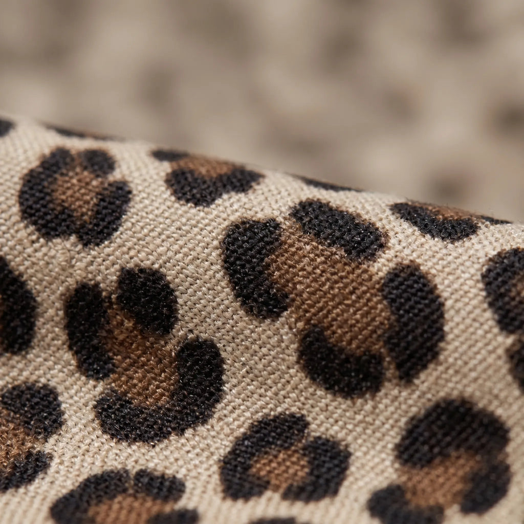 Wide-Leg Leopard Pants - Teresa