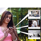 1080P Live View Wireless Camera For Indoor Home Security