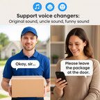 PulseGuard Pro langaton videovieraskello HD-kameralla